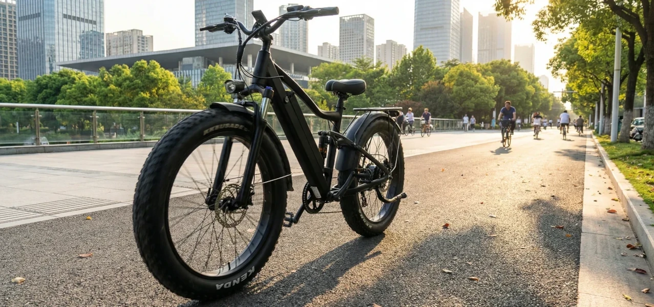 Linha de bicicletas eletricas